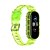 billige Andre klokkebånd-Reim til Smartklokke Kompatibel med Xiaomi Mi Band 6 NFC Mi Band 5 NFC Smartklokke Stropp Justerbar Solo loop Sportsrem Erstatning Armbånd