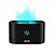 cheap Humidifiers &amp; Dehumidifiers-Household Air Humidifier Diffuser With remote control Ultrasonic 3D Flowing light Air Purifier Aromatherapy Flame Aroma Diffuser