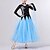 billige Ballroomkjoler-Ballroom-dans Kjole Broderi Tvinning Krystall / Rhinestone Dame Ytelse Fest Langermet Spandex Organza