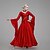 billige Ballroomkjoler-Ballroom-dans Kjole Tvinning Krystall / Rhinestone Dame Ytelse Trening Langermet Sateng Spandex