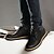 abordables Bottines-bottines en cuir marron pour hommes avec design à lacets et semelle durable – chaussures décontractées élégantes pour un usage quotidien et en extérieur