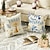 cheap Holiday Cushion Cover-Decorative Happy Hanukkah Toss Pillows Cover 4PC Soft Square Cushion Case Pillowcase for Bedroom Livingroom Sofa Couch Chair