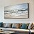 baratos Pinturas de Paisagens-Mintura artesanal mar onda paisagem pinturas a óleo sobre tela arte de parede decoração moderna imagem abstrata para decoração de casa rolou sem moldura pintura não esticada