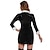 cheap Glossy-Dress Skin Suit Mini Dress Carnival Costume Women&#039;s Shiny Metallic Spandex Costume for Performance Club Pole Dance Halloween Carnival Adults&#039;