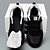 cheap Men&#039;s Sneakers-Men&#039;s Black Warm and Cozy Winter Sneakers with Fleece Lining - Ideal for Outdoor Activities