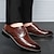 ieftine Formal-pantofi de rochie oxford brogue maro clasici pentru bărbați – încălțăminte formală cu șireturi din piele artificială pentru birou și evenimente