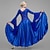 billige Ballroomkjoler-Ballroom-dans Kjole Tvinning Krystall / Rhinestone Dame Ytelse Trening Langermet Sateng Spandex
