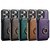 preiswerte Handyhülle für iPhone-Handy Hülle Handyhüllen Für iPhone 16 15 14 Pro Max Plus iPhone 13 12 Pro Max Rückseite Mit Ständer Magnetisch Unterstützt kabelloses Laden Retro TPU PU-Leder