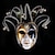 cheap Mask-Harlequin Halloween Venetian Mask / Arlecchino Carnival Mask Adults&#039; Men&#039;s Halloween / Carnival / Mardi Gras Party Masquerade Carnival of Venice Easy Halloween Costumes Dress Up