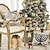 cheap Holiday Cushion Cover-Decorative Happy Hanukkah Toss Pillows Cover 4PC Soft Square Cushion Case Pillowcase for Bedroom Livingroom Sofa Couch Chair
