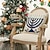 cheap Holiday Cushion Cover-Decorative Happy Hanukkah Toss Pillows Cover 4PC Soft Square Cushion Case Pillowcase for Bedroom Livingroom Sofa Couch Chair