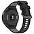abordables Bracelets de montre Garmin-Bracelet de Montre  pour Garmin Forerunner 965 Silicone Remplacement Sangle Ajustable Bracelet Sport Bracelet