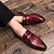 billiga Halvformell-blå och röda krokodilpräglade loafers i konstläder för män – elegant slip-on design med metallaccent för högtidlig klädsel och affärskläder