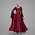 billige Ballroomkjoler-Ballroom-dans Kjole Tvinning Krystall / Rhinestone Dame Ytelse Trening Langermet Sateng Spandex