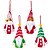 voordelige Kerstcadeauverlichting-Verlichte Kerst Gnome Ornamenten 6,3 inch Gnome Kerstboomdecoraties met Licht Pluche Gnomes Kerst Elf Poppen Hangende Ornamenten voor Huis Mantel Plank Tafelblad