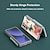 levne Pouzdra pro Samsung-telefon Carcasă Pro Z Fold 6 Pouzdro na peněženku se stojánkem Držák na tužky Nárazuvzdorné Retro TPU PC