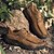 economico Slip-ons e mocassini da uomo-scarpe da trekking da uomo in similpelle in stile vintage con chiusura a lacci e suola robusta, comode e resistenti, perfette per le attività all&#039;aperto