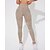 preiswerte Yoga Leggings &amp; Strumpfhosen-Damen Yogahose Yoga-Leggings 3 Packungen Hohe Taille Yoga Fitnesstraining Pilates Strumpfhosen Schwarz + Dunkelgrau + Rosa Schwarz + Dunkelgrau + Champagner dunkelgrau+blau+schwarz Spandex Herbst