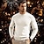 billige genser for menn-Herre Ullgenser Pullover genser Kashmir Cashmere genser Strikket genser Riflet Strikke Normal Strikket عادي Crew-hals Mote Fritid Dagligdagstøy Stevnemøte Klær Høst vinter Svart Blå S M L