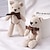 voordelige Knuffels &amp; Pluchen dieren-10 stuks 15 cm/5,9 inch beer knuffels schattige jurk sleutel hanger poppen cadeaus verjaardag bruiloft feest decoratie paascadeau kerstmis halloween cadeau (5 kleuren)