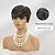 baratos Perucas de Qualidade Superior-perucas curtas para mulheres negras peruca de corte pixie sintética curta lateral parte pixie corte de cabelo perucas com franja para mulheres idosas perucas curtas retas pixie perucas naturais curtas