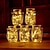 abordables Lumières de cordes solaires-1pc lanterne solaire guirlande lumineuse ornement de jardin lumières extérieures suspendues en verre bocal Mason lumières pour arbre table cour jardin patio pelouse décor