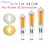 abordables Ampoules LED double broche-Lot de 10 ou 6 ampoules LED G4 COB à intensité variable, sans scintillement, 2 W, 3 W, 5 W, AC/DC 12 V