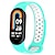 billige Andre klokkebånd-Reim til Smartklokke Kompatibel med Xiaomi Mi Band 8 Smartklokke Stropp Justerbar Solo loop Sportsrem Erstatning Armbånd