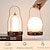 abordables Lampes de table-Lampe de table portable sans fil, lampe de chevet rechargeable par USB, lampes de table à intensité variable à 3 couleurs, lampes d&#039;extérieur étanches à LED pour jardin, terrasse, camping, bar (or)