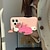 voordelige iPhone-hoesjes-telefoon hoesje Voor iPhone 16 Pro Max Plus iPhone 16 iPhone 16 Pro iPhone 15 Pro Max Plus iPhone 15 iPhone 14 Pro Max iPhone 13 12 11 Pro Max Achterkant met polsband Schokbestendig Retro TPU PU-nahka