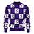 abordables Pull col rond-Homme Pull Pull en tricot A côtes Tricoter Normal Tricoté Plaid Col Ras du Cou Mode basique Noël Usage quotidien Vêtement Tenue Automne hiver Noir Rouge S M L
