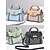 abordables Bolsos de mano y tote-Elegante bolso bandolera beige para mujer: diseño de monograma de lujo con colgante de corazón y asa superior