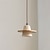 tanie Światła wiszące-wabi sabi naturalny kamień wisząca lampa dekoracja betonowa lampa wisząca trawertyn lampa wisząca nocna alejka bar klub drewniany klosz 20cm 85-265v