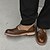 baratos Botas de cano curto-botins masculinos de dois tons com cadarço | design em couro sintético e camurça para uso casual e ao ar livre