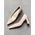 abordables Semiformal-Zapatos de tacón de bloque con punta puntiaguda de charol sintético verde brillante: elegantes zapatos formales para mujer