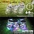 abordables Lumières de cordes solaires-1pc lanterne solaire guirlande lumineuse ornement de jardin lumières extérieures suspendues en verre bocal Mason lumières pour arbre table cour jardin patio pelouse décor