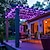 ieftine Conectat Electric-50m 100M Fâșii de Iluminat 400-800 LED-uri EL 5mm 1 13 Comenzi de la distanță 1 buc Alb Cald Alb Rece Purpuriu Lumini creative Lumini de sărbători Halloween Petrecere Nuntă 31 V