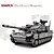 cheap Building Toys-898pcs City SWAT Police Rotating Crawler Tank Model - Authentic Building Blocks with 4 Soldier Figures Weapon Accessories and Stacking Bricks for Creative Play Ideal Christmas Halloween and Birth