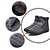 billige Winter &amp; Snow Boots-herre grå vinterstøvler med lynlås lukning, varmt fleecefor og vandtæt design – ideelle til udendørs aktiviteter i koldt vejr