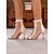voordelige Latin dansschoenen-dames mesh veter peep-toe hak latin dansschoenen met zachte suède zool - ademend transparant paneelontwerp met stilettohak, ideaal voor salsa, tango en latin dans