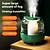 cheap Humidifiers &amp; Dehumidifiers-5000ML Air Humidifier USB Double Spray Port Heavy Fog Aroma Difuser Essential Oil Electric Air Freshener for Home Bedroom Office