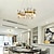 billige Ring &amp; Rund Design-krystalstang led lysekrone post moderne pendel lysarmatur luksus moderne krystal led lysekrone 60cm 110-240v