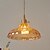 billige Vedhængslys-retro messing glas pendel rav tykt materiale glas lysekrone blæst glas drop loftslamper med justerbar ledning