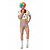 abordables Déguisements pour hommes-Cirque Joker Clown Costume de Carnaval Fierté Arc-en-ciel Tenues Costume Adulte Homme Cosplay Performance Défilé de la Fierté Mois des Fiertés Halloween Carnaval Mardi Gras Costume de carnaval facile
