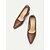 tanie Block Heels-damskie brązowe czółenka na klockowym obcasie – retro, szpiczaste, formalne buty z eleganckimi przeszyciami, idealne do biura i na imprezę