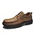 economico Slip-ons e mocassini da uomo-scarpe da trekking da uomo in similpelle in stile vintage con chiusura a lacci e suola robusta, comode e resistenti, perfette per le attività all&#039;aperto