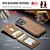 preiswerte Handyhülle für iPhone-Handy Hülle Handyhüllen Für iPhone 16 15 14 Pro Max Plus iPhone 13 12 Pro Max Rückseite Mit Ständer Magnetisch Unterstützt kabelloses Laden Retro TPU PU-Leder