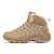 cheap Hiking Boots-Men&#039;s Quilted Hiking Boots - Lightweight, Waterproof, Non-Slip Sole, High-Top Design, Ideal for Outdoor Adventures
