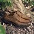 economico Slip-ons e mocassini da uomo-scarpe da trekking da uomo in similpelle in stile vintage con chiusura a lacci e suola robusta, comode e resistenti, perfette per le attività all&#039;aperto