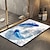 economico Tappetini e tappeti-grafico astratto bagno tappetini da bagno creativo assorbente tappeto da bagno terra di diatomee tappetini antiscivolo